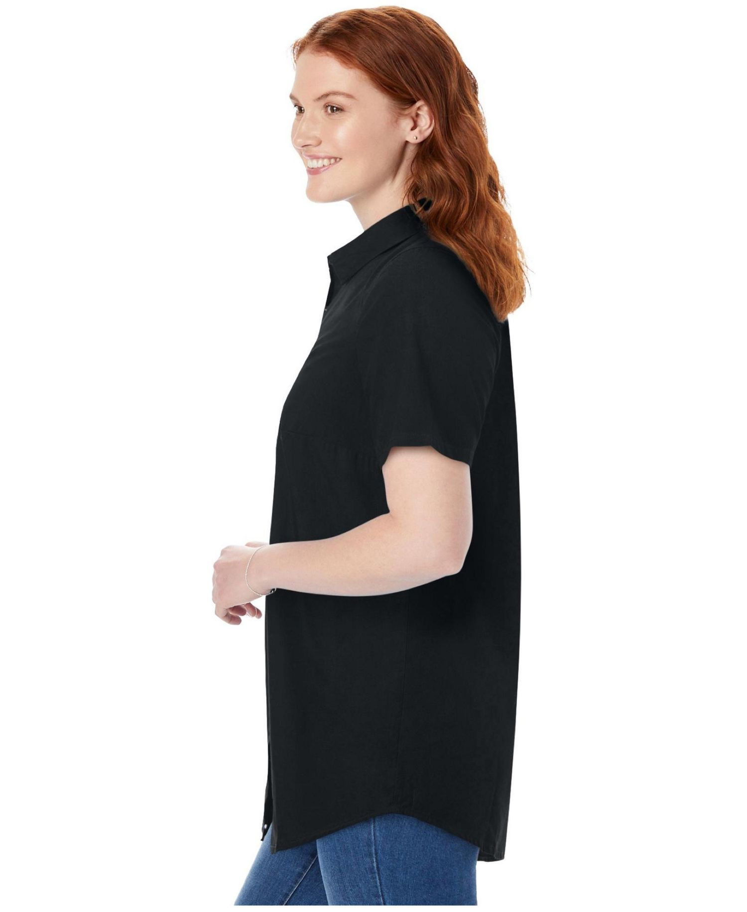 Women's Within Short Sleeve Shirt.