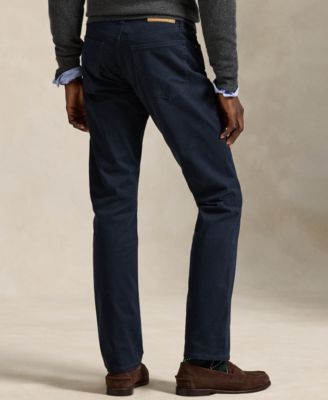 Men's Slim Straight Stretch Sateen Five-Pocket Pants