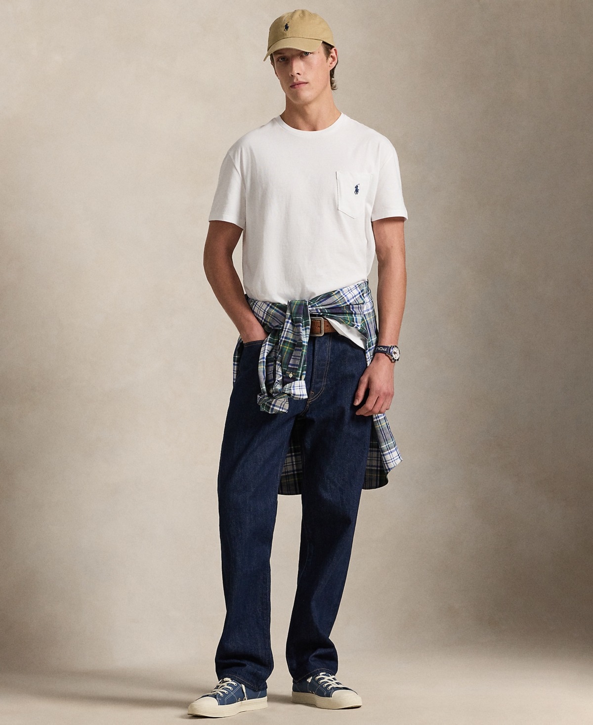 Polo Ralph Lauren Men's Classic Fit Crew Neck Pocket T-Shirt