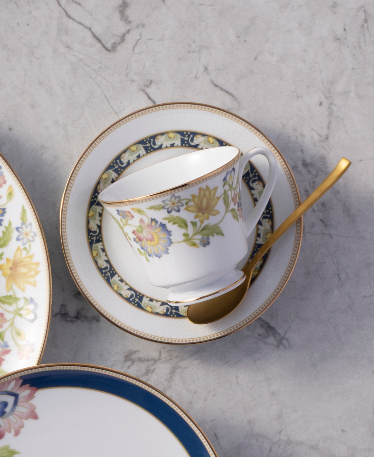 Noritake Tusker Garden Cups, Set of 4