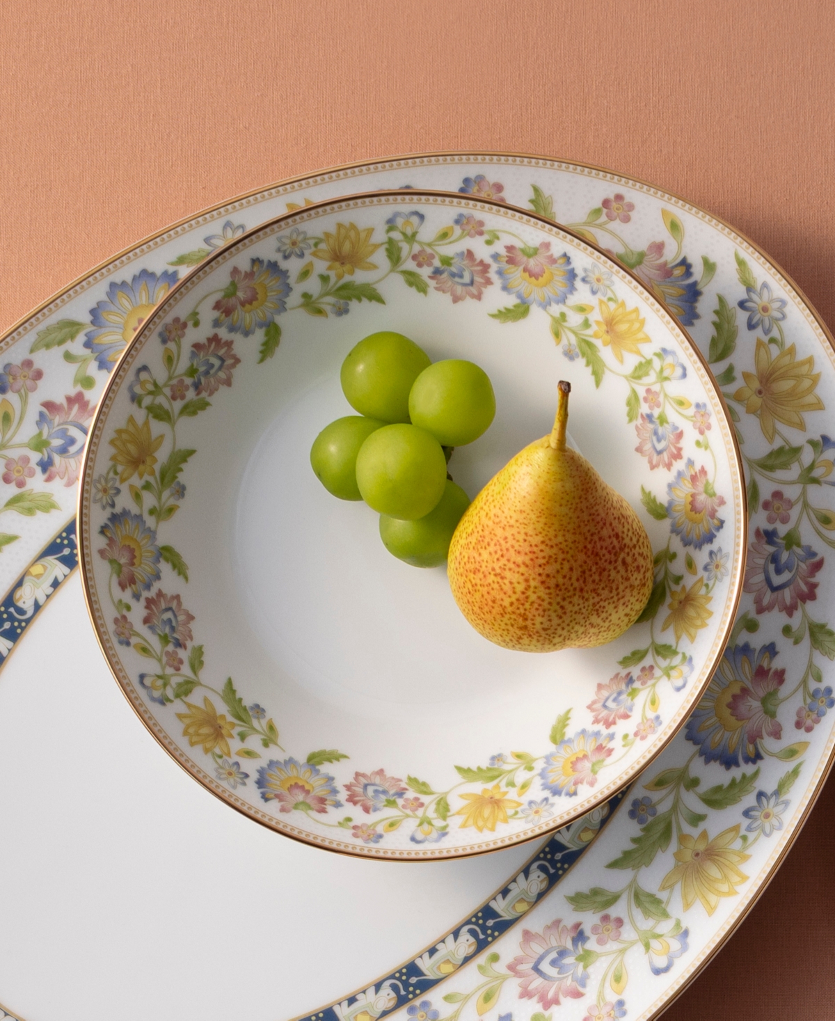 Noritake Tusker Garden Soup Bowls, Set of 4