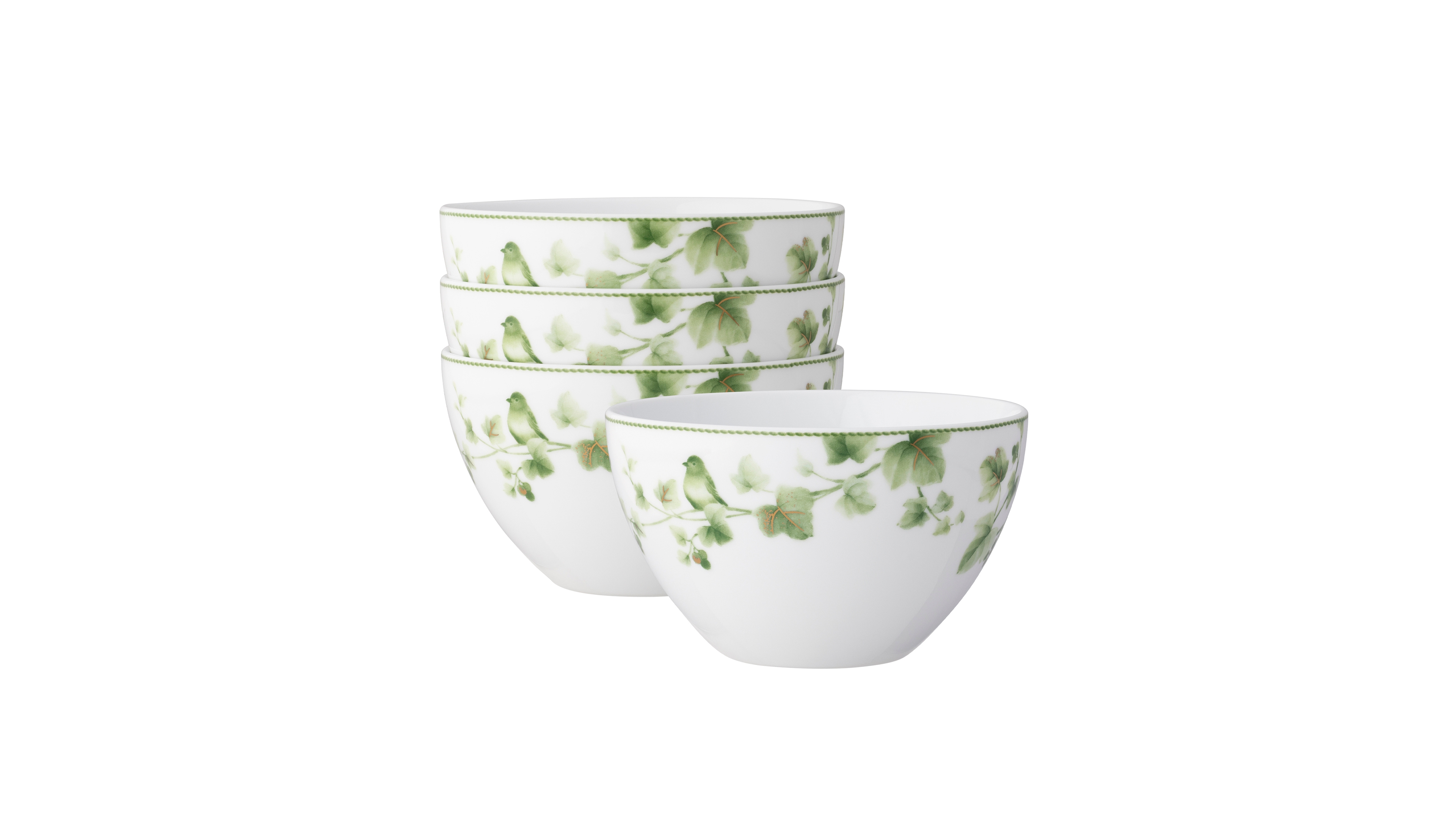 Noritake Ivy Whisper Cereal Bowls, Set of 4