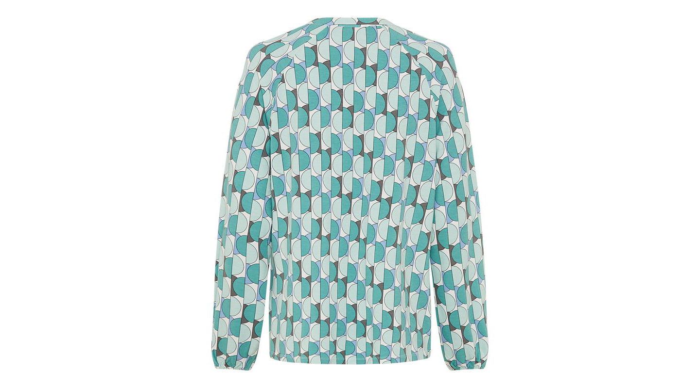 Женская футболка Olsen Tops & Tees Geo Tunic, цвет: Тёмный мятный — фото 6