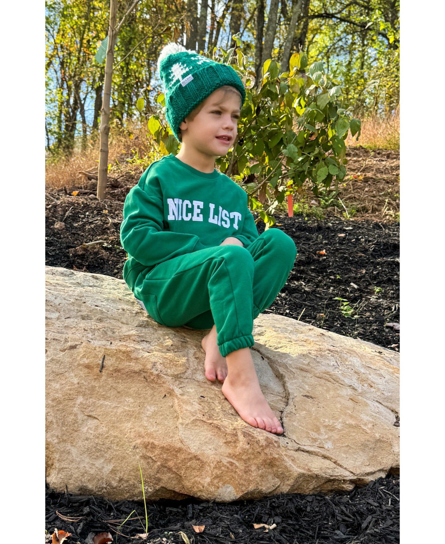 Baby Unisex Nice List Sweatshirt