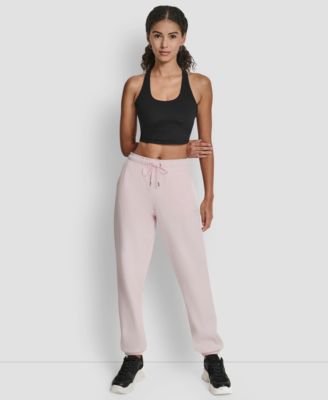 Women's Varsity Embroidered Logo Relaxed Pockets Pull-On Joggers