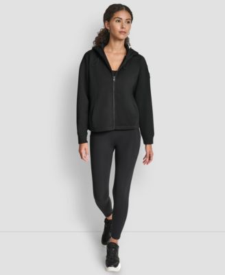 Women's Hooded Neck Zipper Jacket