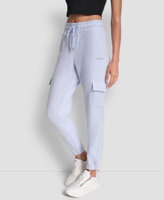 Women's Studded-Logo Cargo Joggers