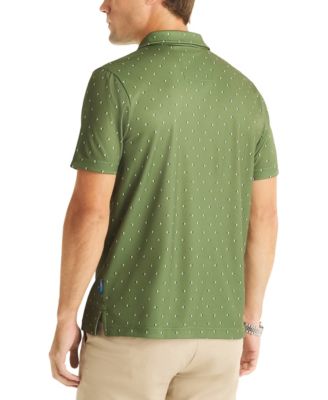 Men's Printed Geo Print Short-Sleeve Shirt