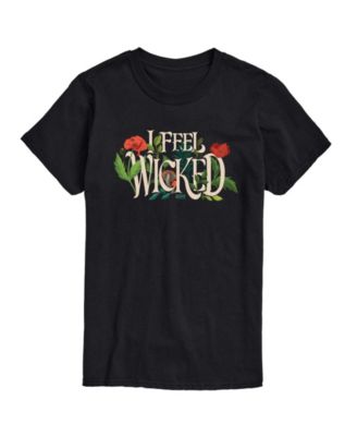 AIRWAVES - AIWAVES Men's Wicked Part 2 I Feel Wicked Graphic Print Short-Sleeve T-Shirt