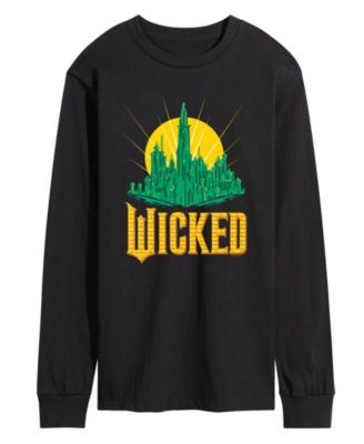 AIRWAVES - Men's Wicked Part 2 Emerald City Graphic Printed Long-Sleeve T-Shirt