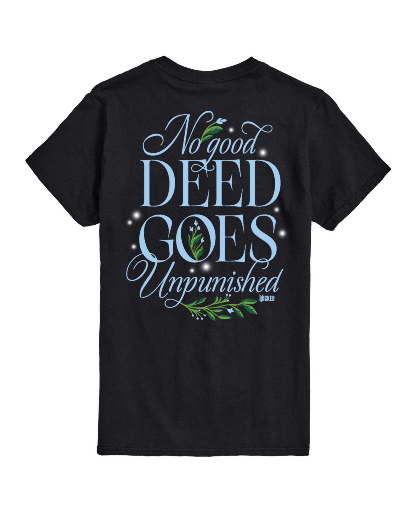 Мужская футболка AIRWAVES Wicked Part 2 Elphie No Good Deed Graphic Printed Short-Sleeve, цвет: Чёрный — фото 2