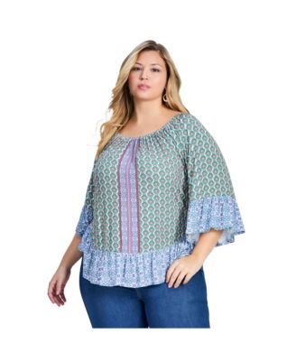 Women's Serenity Ruffle Top