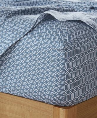 Super 144-Thread Count Cotton 3-Pc. Sheet Set, Twin