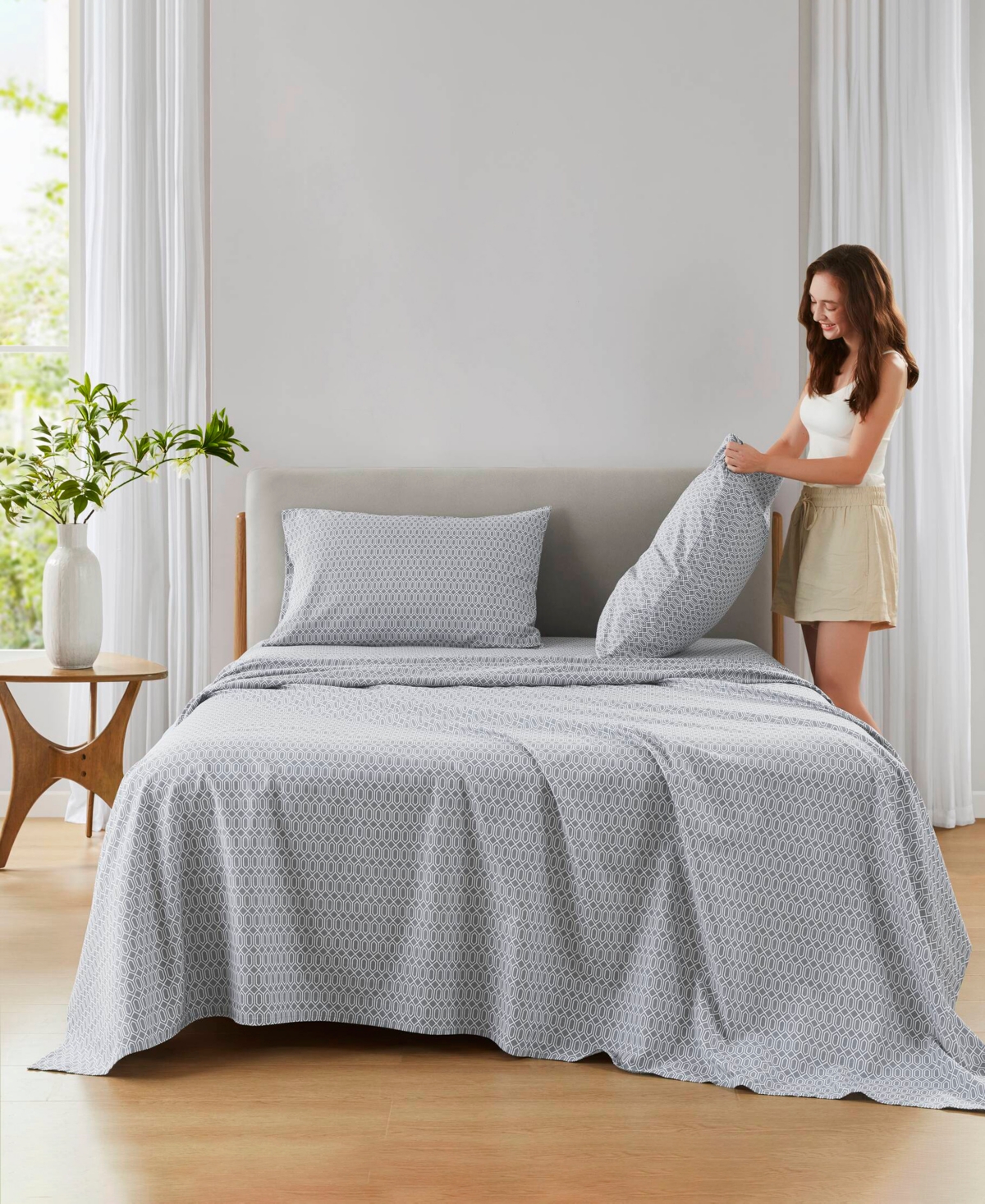 510 Design Super 144-thread Count Cotton 3-pc. Sheet Set, Twin