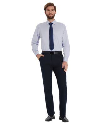 Men's Solid Regular-Fit Dress Shirt, Macy's Exclusive