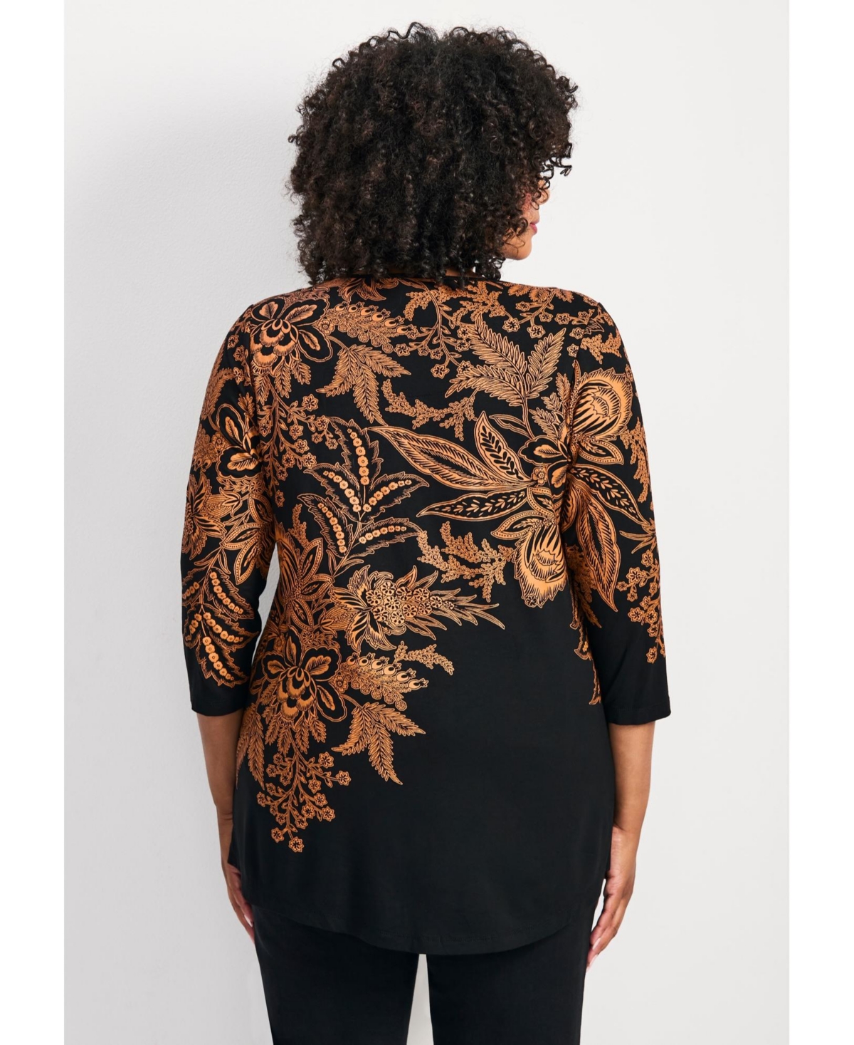 Avenue Women's Millie 3/4 Sleeve Top