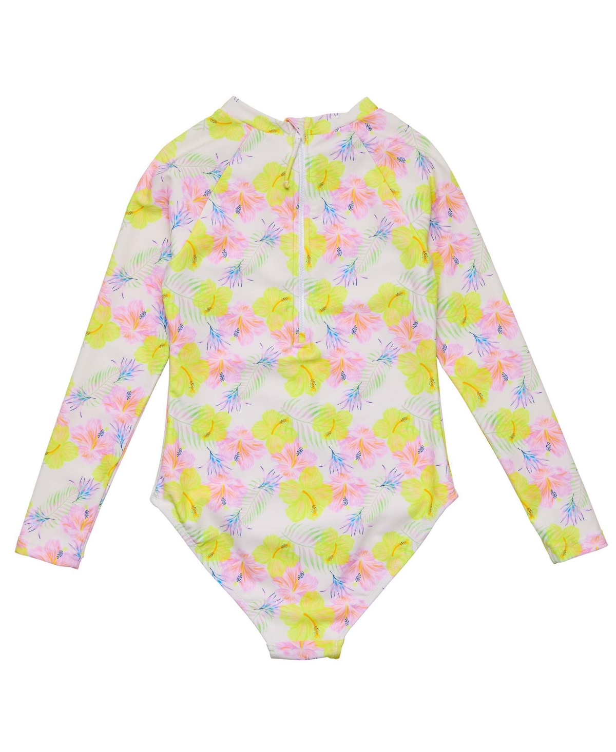 Snapper Rock Big Girls Aloha Vacay Recycled Ls Surf Suit