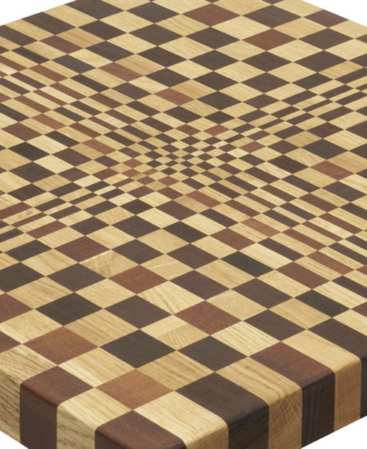 Legnoart Chopping Oak And Thermo Wood Board, 15.5" X 1.25"