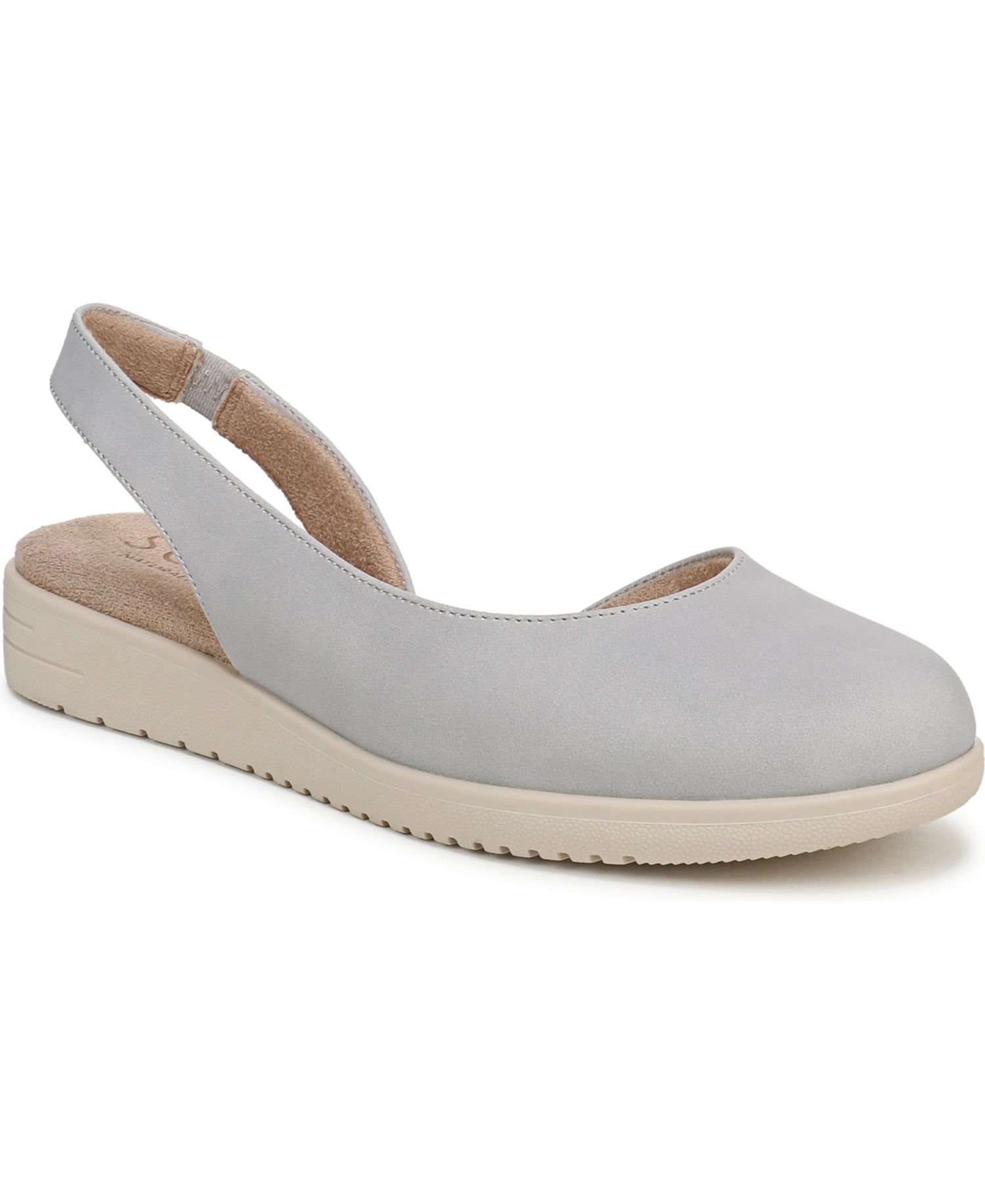 Women's Idea-Dorsay Slingback Flats