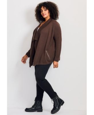 Women's Cascade Cardigan Zipper Pocket