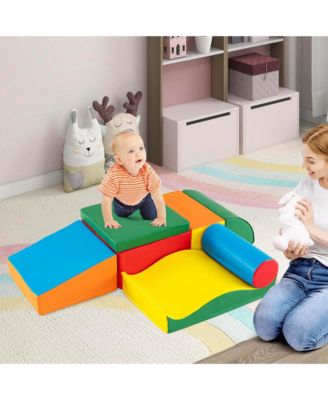 7 PCS Lightweight Foam Corner Climber Toddlers Colorful Climbing Toys with EPE Foam