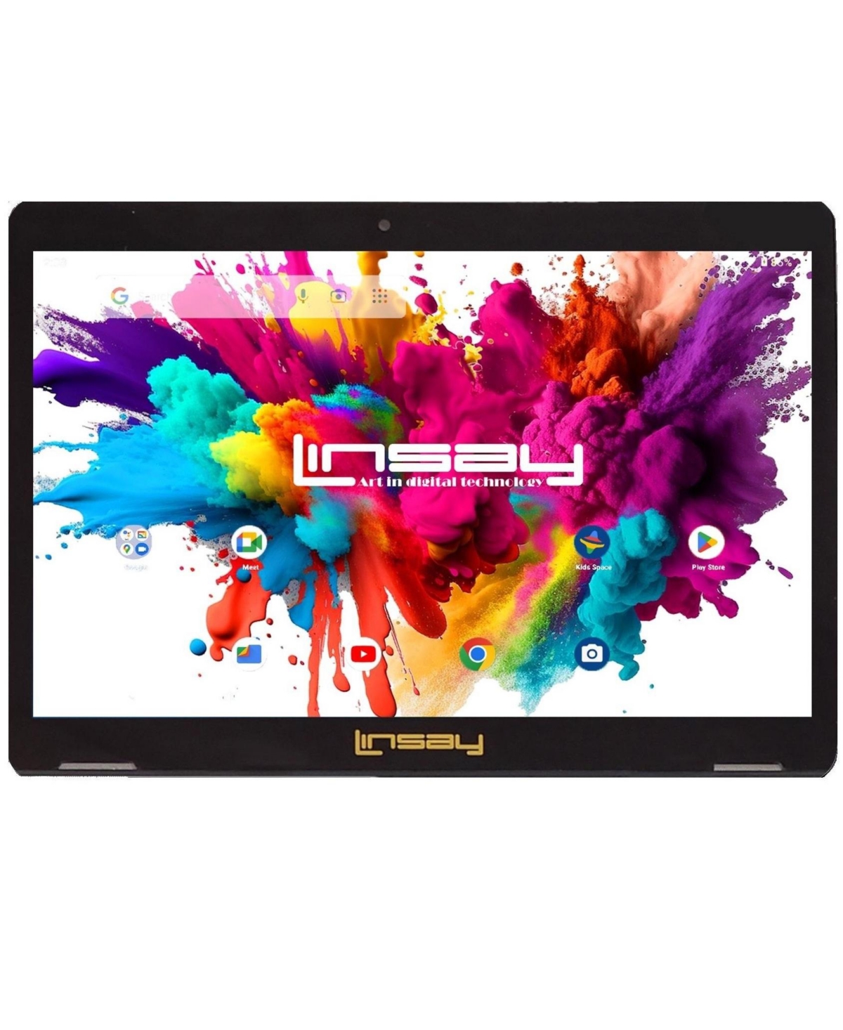 New Linsay 10.1" Tablet High End Octa Core 4GB Ram 128GB Storage Android 14