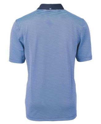 Men's Virtue Eco Pique Micro Stripe Recycled Polo Shirt