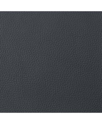 Large Massage Recliner Chair with Real Leather Upholstery, Adjustable Footrest, and Metal-Plywood Frame