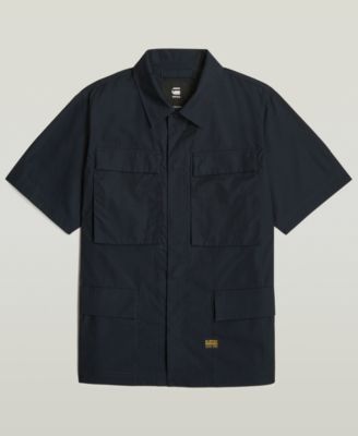 Men's Short-Sleeve Overshirt