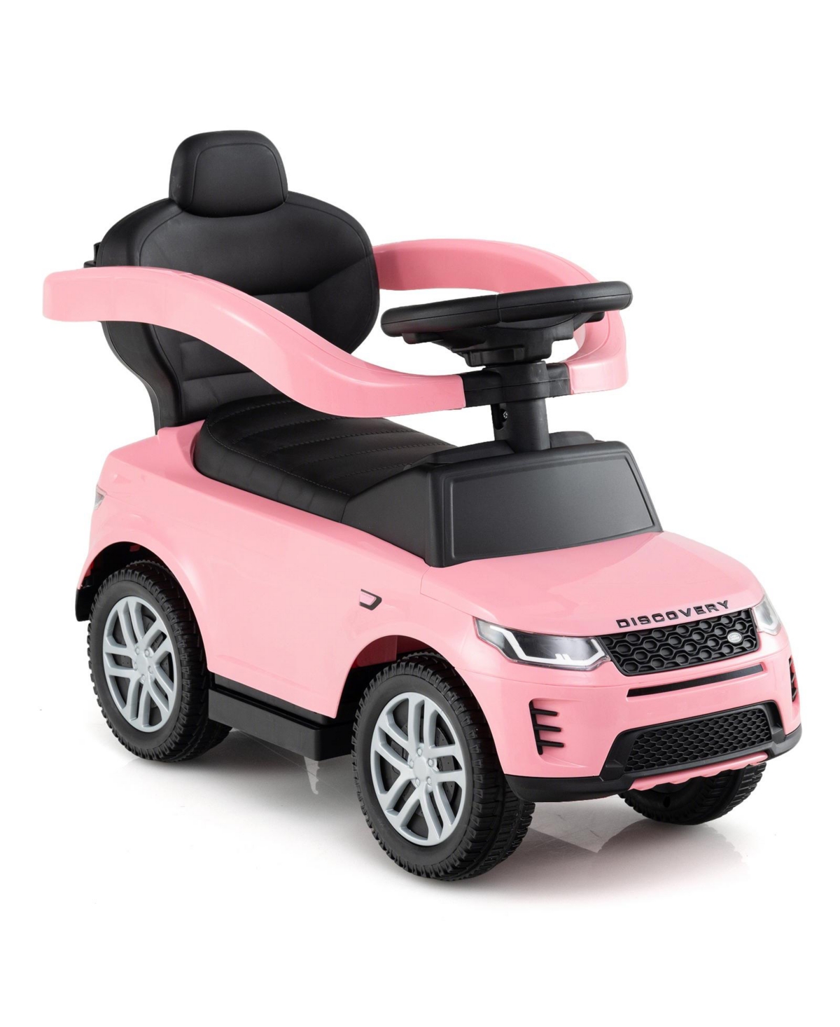 Sugift 3-in-1 Convertible Ride-On Car Licensed Land Rover Discovery