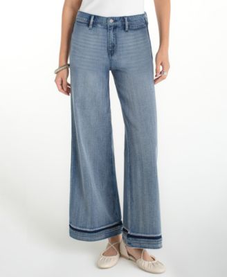 Liverpool Los Angeles - Petite Super Stride Wide-Leg Jeans