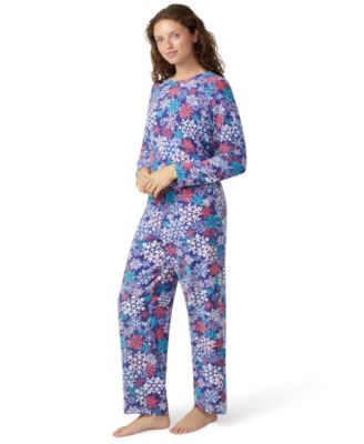 Women's Waffle Fleece Pajama Set