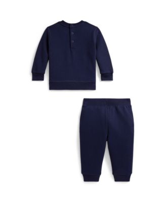 Baby Boys' Long-Sleeve Sweatshirt and Pants, 2-Piece Set