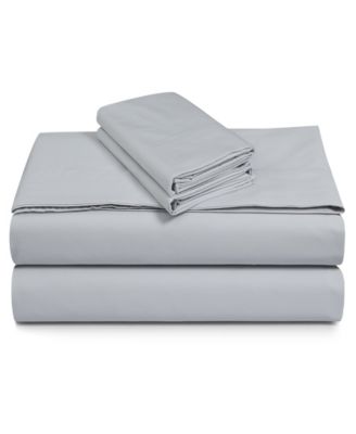 300-Thread Count Cotton 4-Pc. Extra Deep Pocket Sheet Set, Queen