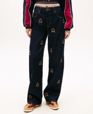 Women's Mia Mid Rise Straight Jeans