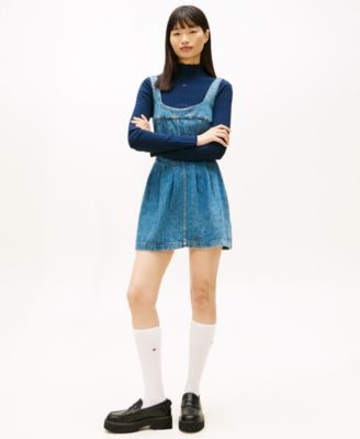 Tommy Jeans - Women's Pleat Seam Denim Dress