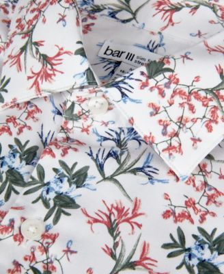 Men's Garden Floral Printed Dress Shirt, Macy's Exclusive