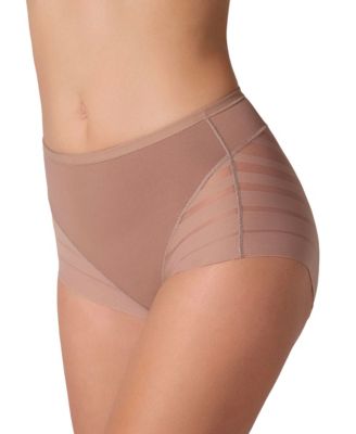 Women's Lace Stripe Undetectable Classic Shaper Panty 012903