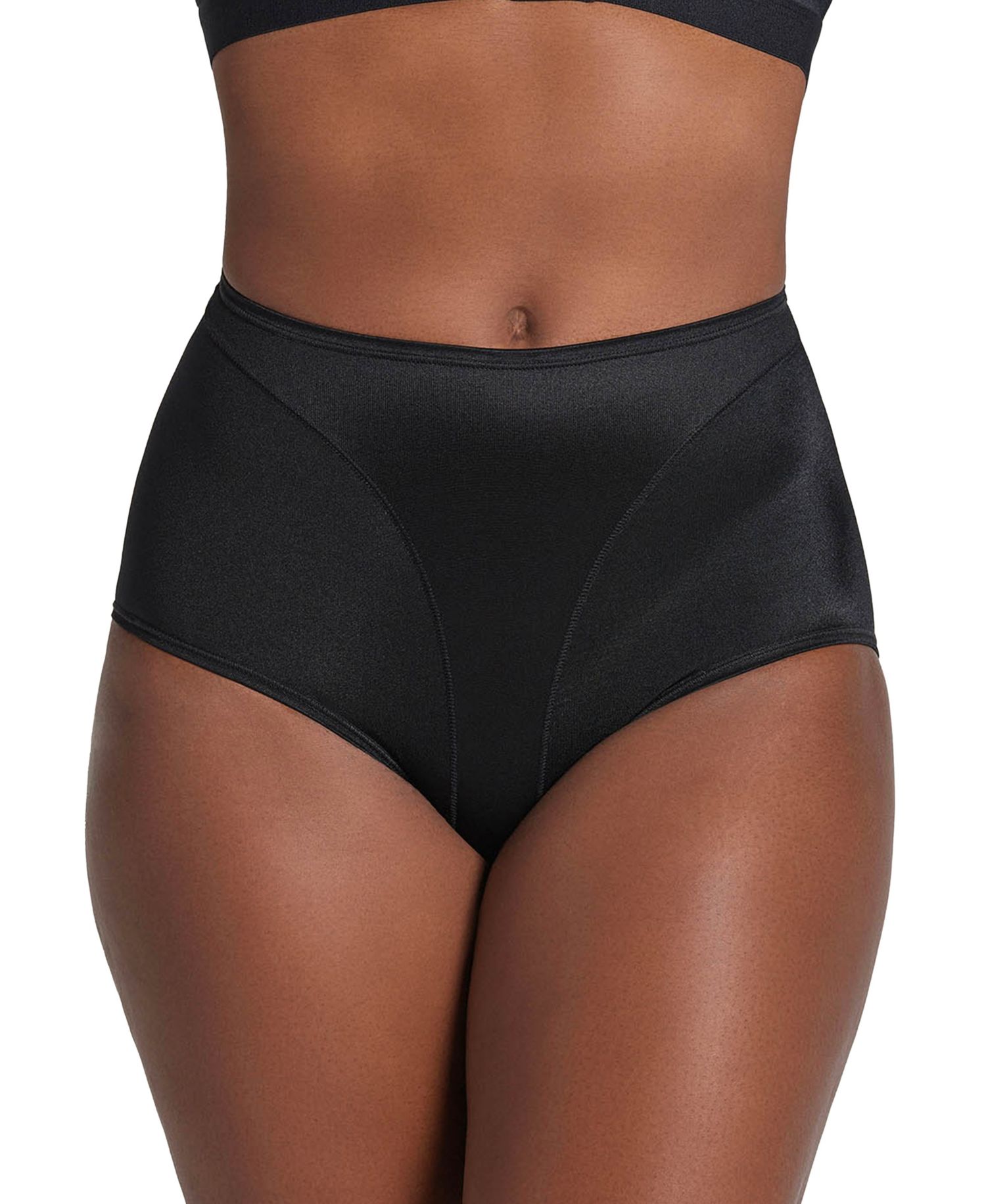 Women's Light Tummy-Control Hi Cut Thong-Silhouette Panty 01214