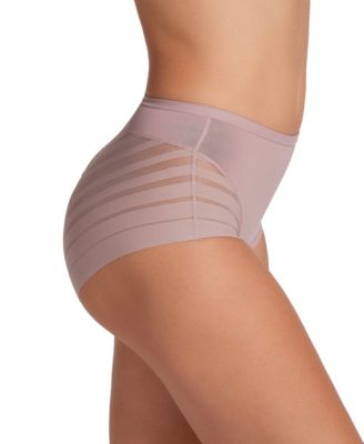 Women's Lace Stripe Undetectable Classic Shaper Panty 012903