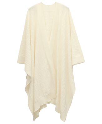 MK Repeat Blanket Stitch Wrap