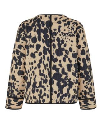 Women's Javira Long Sleeve Animal Print Jacket