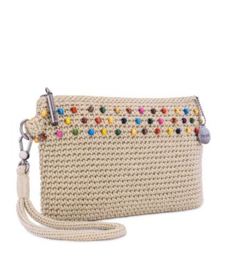 Vita Crochet Zip Top Wristlet 