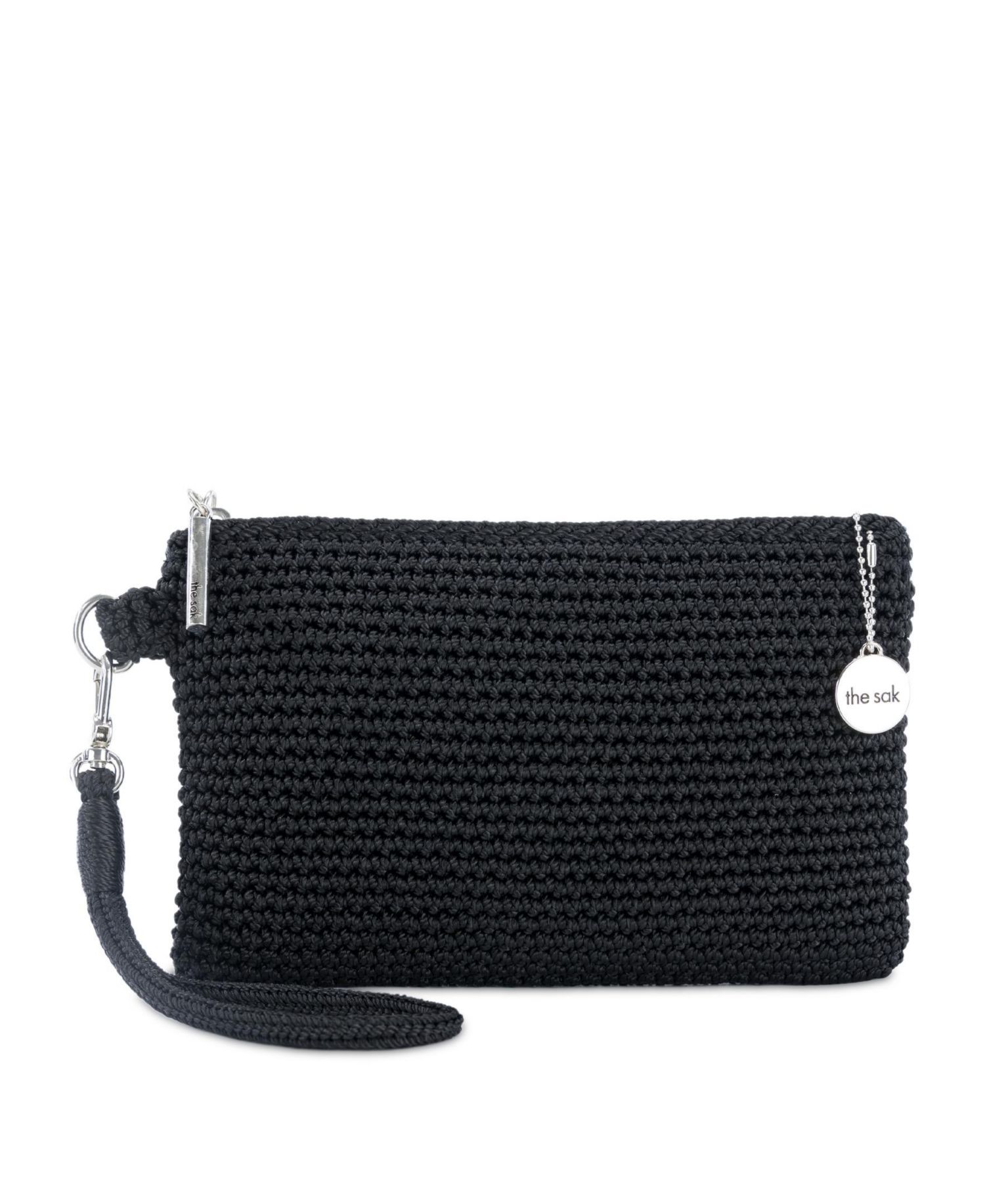 Vita Leather Zip Top Wristlet