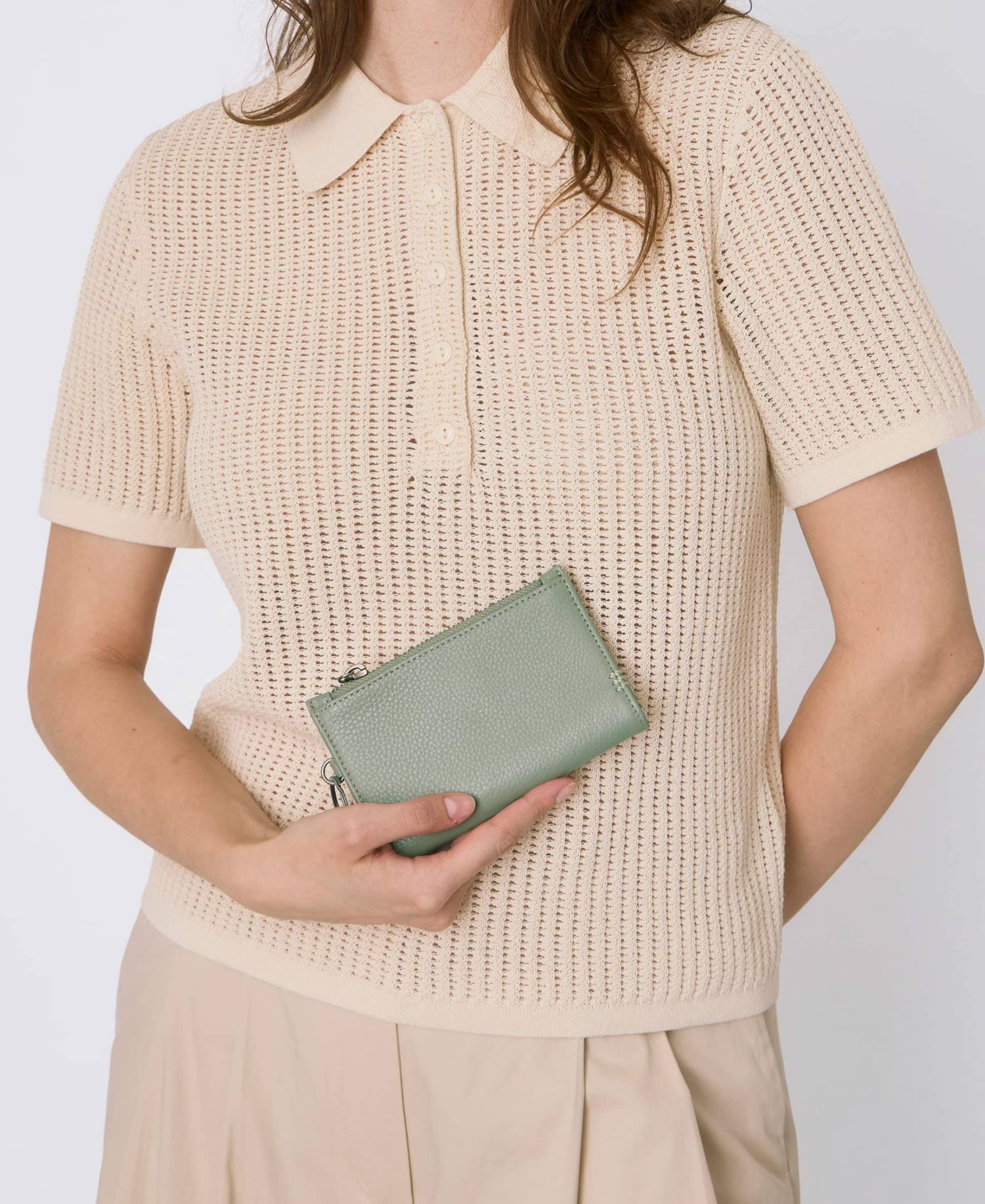Encino Leather Card Case Wallet