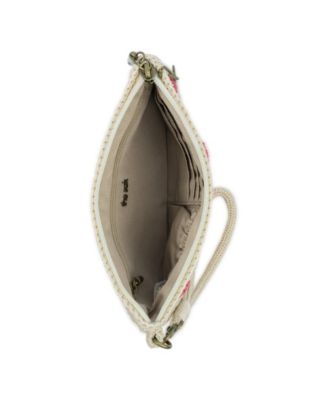 Vita Crochet Zip Top Wristlet 