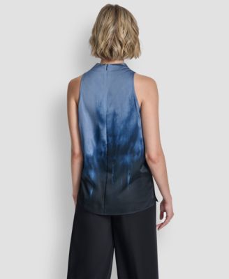 Women's Sleeveless Cowl Neck Top