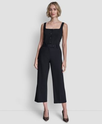 Women's Pintuck Straight Fit Pants