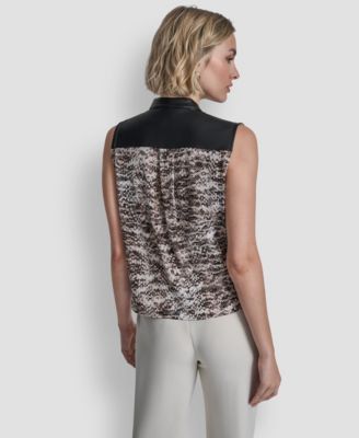 Women's V-Neck Cross Over Top