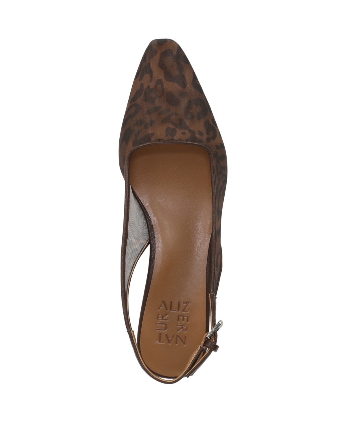 Naturalizer Ginger Slingback Mesh Pump In Brown